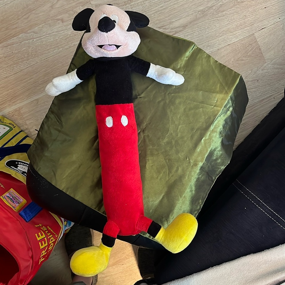Vintage Mickey Mouse with squeak box